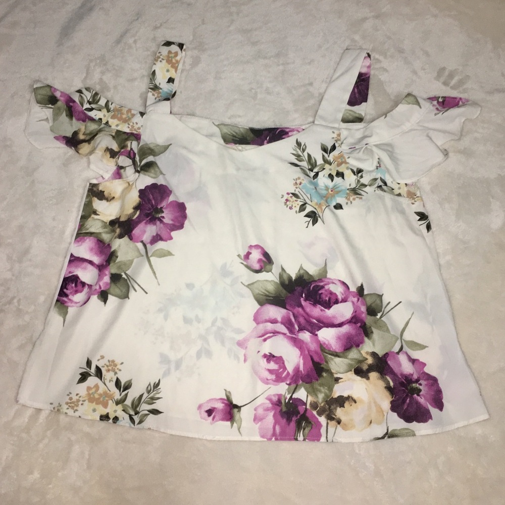 Foley off the shoulder top